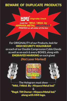 Cable Glands & Accessories - Hirpara Metal Industries